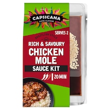 Capsicana Mexican Chicken Mole Cooking Sauce Kit 273g