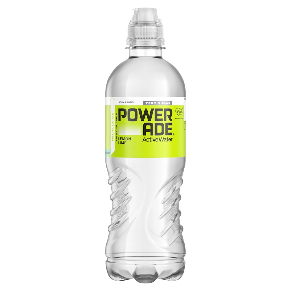 Powerade Active Water Lemon Lime 500ml