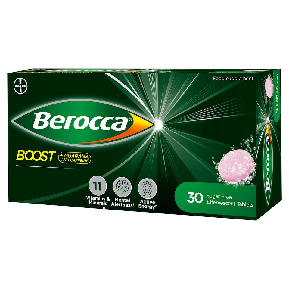 image 1 of Berocca Boost Effervescent Vitamin Energy Tablets 30S