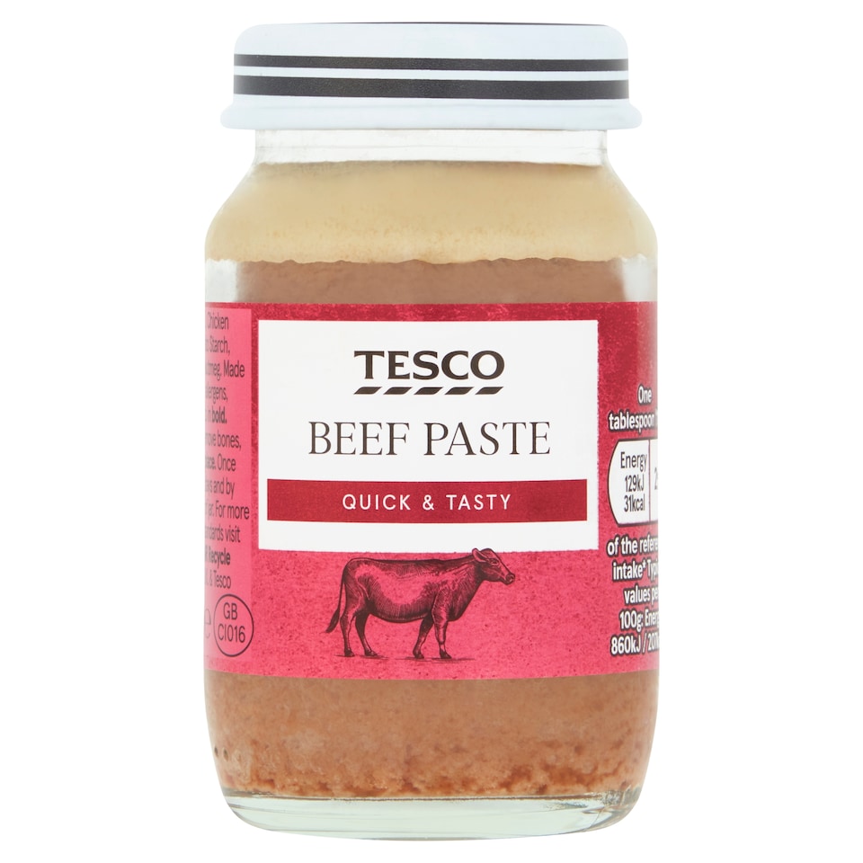 Tesco Beef Paste 75G