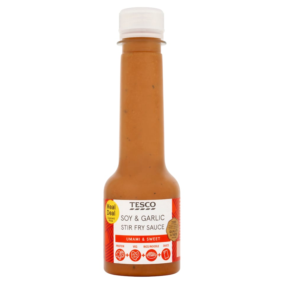 Tesco Soy and Garlic Stir Fry Sauce 165g