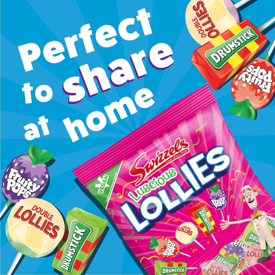 image 1 of Swizzels Luscious Lollies 176G