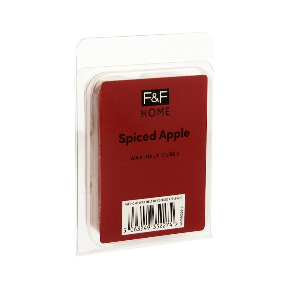F&F Home Wax Melt Bar Spiced Apple 60g