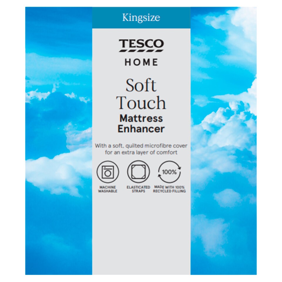 Tesco Soft Touch Topper King