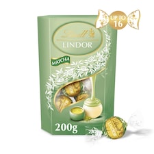 LINDOR Lindt Matcha White Chocolate Truffle Box 200g