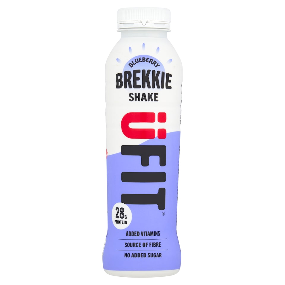 UFIT Breakfast Protein Shake Blueberry 400ml 