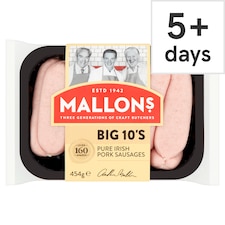Mallon Big Tens Sausages 454G