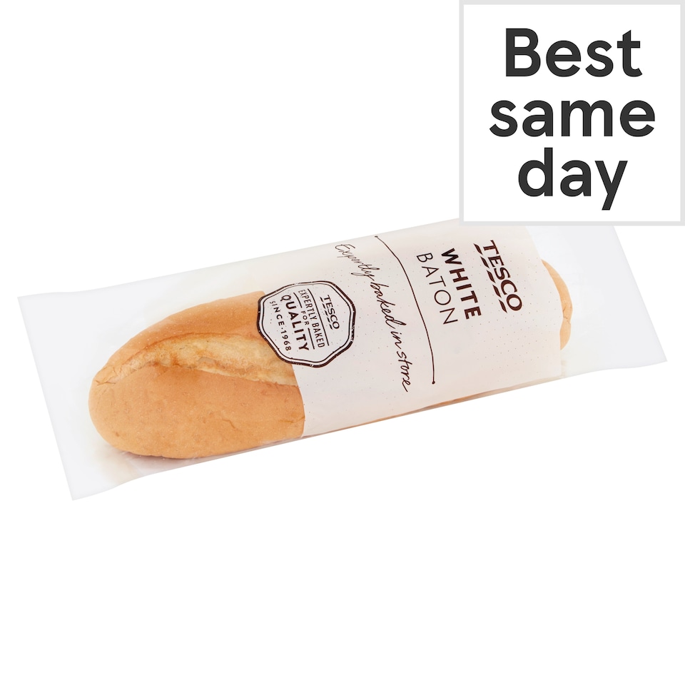 Tesco White Baton 200G