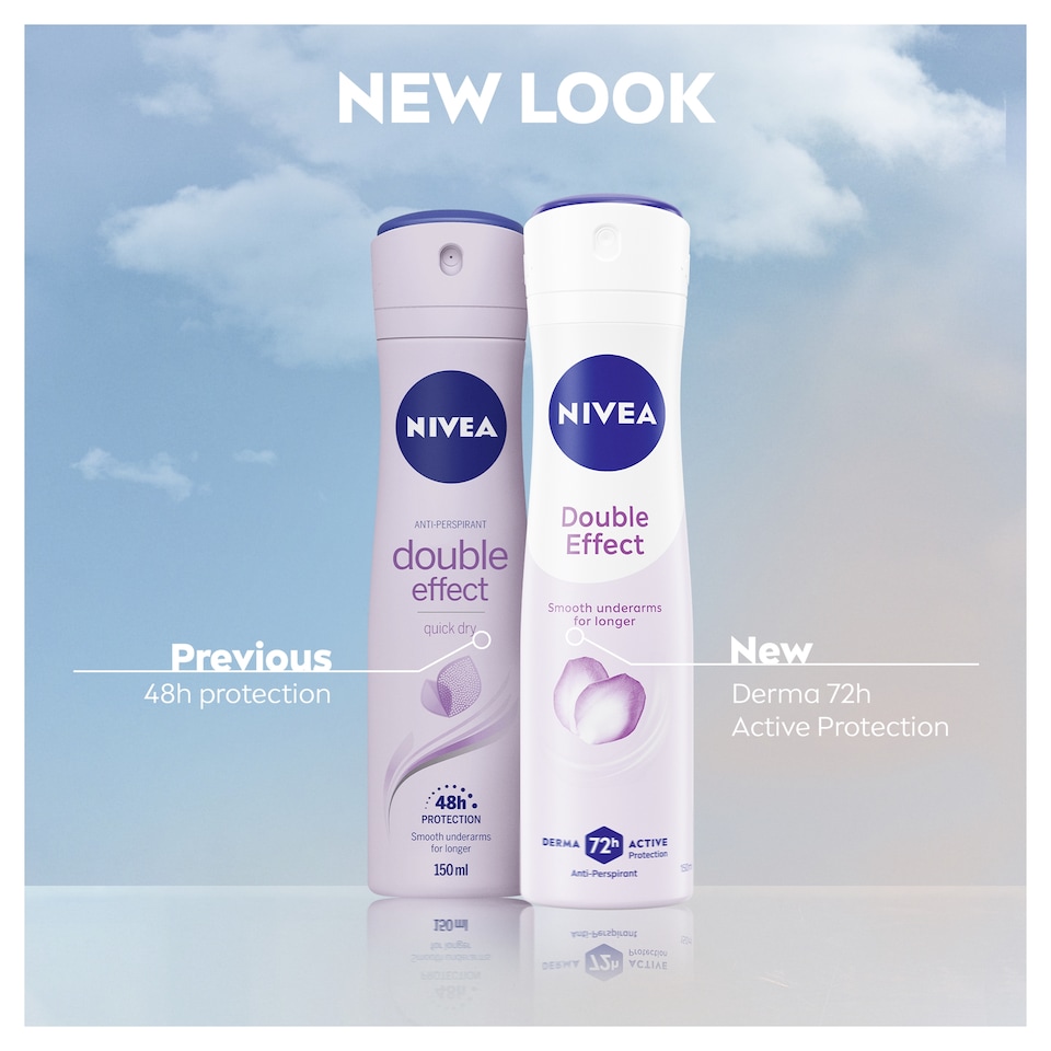 image 1 of NIVEA Double Effect Anti-Perspirant Deodorant Spray 150ml