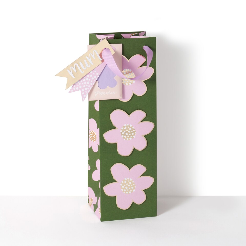 image 1 of Paperchase Mother’s Day Bottle Gift Bag
