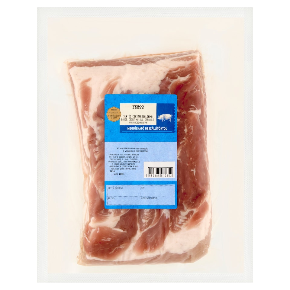 Tesco Boneless, Skinless Pork Kaiser Bacon without Bone 