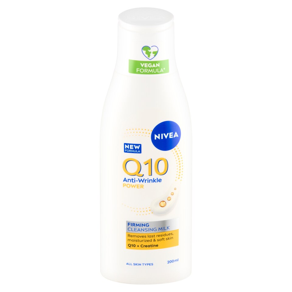 image 1 of Nivea Q10 Power Firming Anti-Wrinkle Cleansing Milk 200 ml