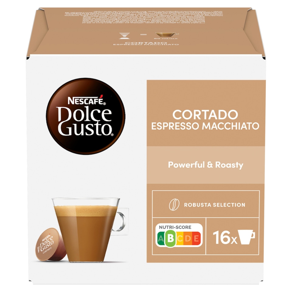 obrázok 1 z NESCAFÉ Dolce Gusto Cortado - káva v kapsulách - 16 ks