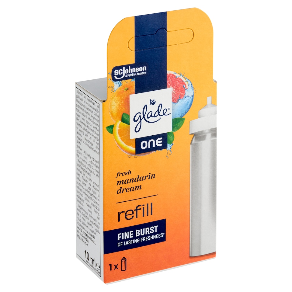 image 1 of Glade One Fresh Mandarin Dream Refill 10ml