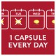 image 3 of Seven Seas Cod Liver Oil Omega-3 One A Day Capsules - 120s