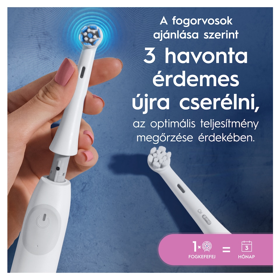 Oral-B iO Series Gentle Care, Eredeti Fogkefefej, Érzékeny Fogínyhez, 4 1. kép
