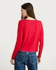 image 4 of F&F 2-Piece Ribbed Vest and Cardigan Set in Red