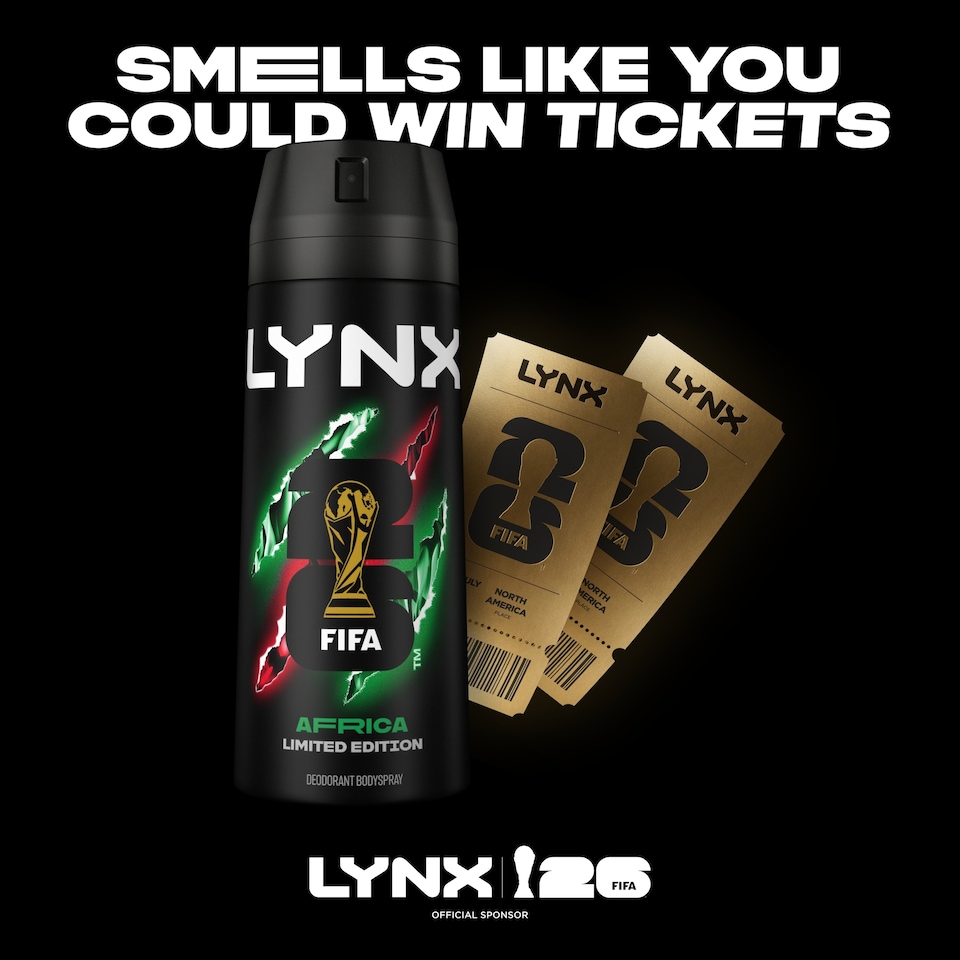 image 1 of Lynx Africa 48h Deodorant Bodyspray for Men 150ml