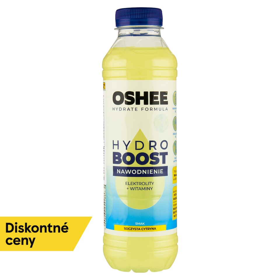 image 1 of Oshee Hydro Boost Non-Carbonated Isotonic Soft Drink with Lemon Flavor 555 ml