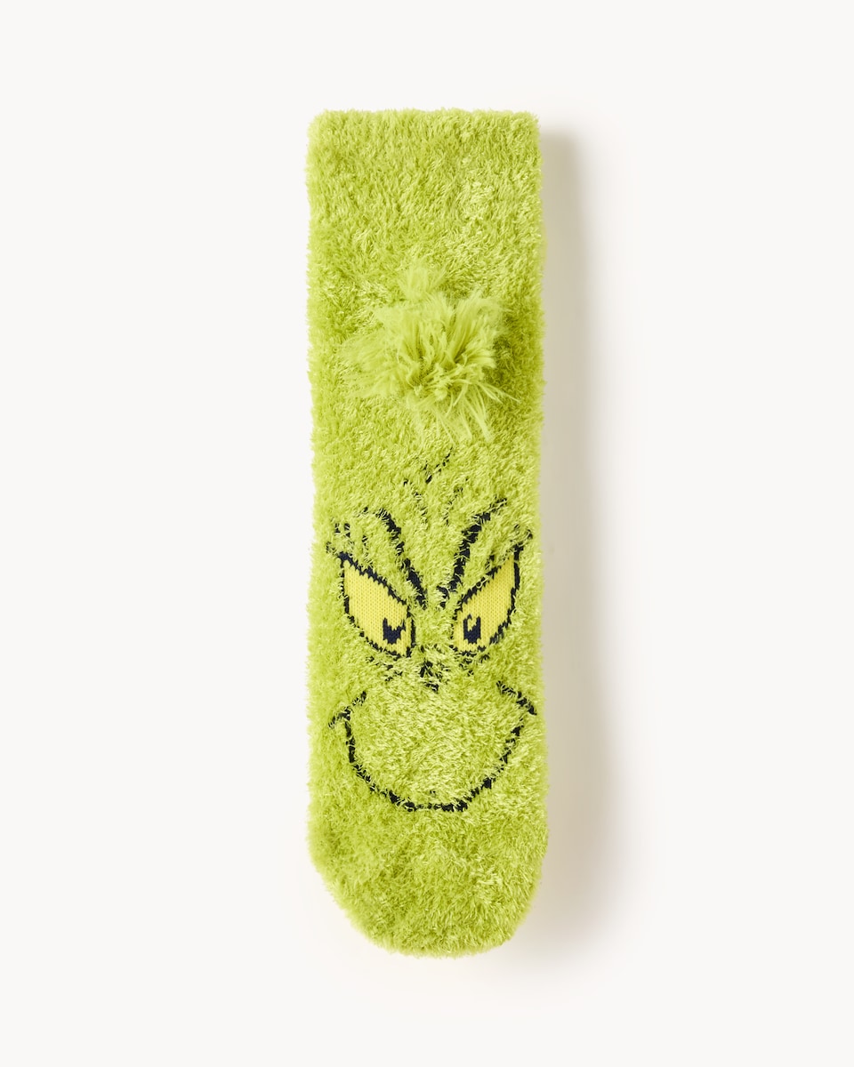 The Grinch Cosy Socks in Green