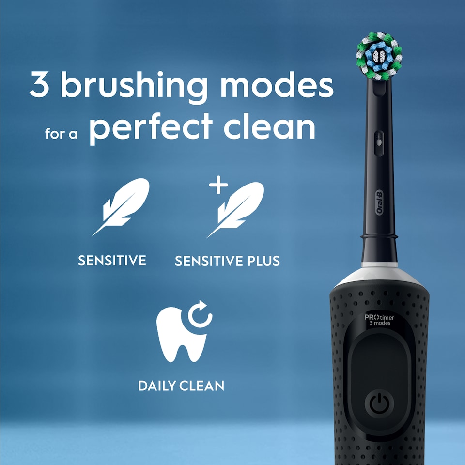 image 1 of Oral-B Vitality Pro Black Electric Toothbrush