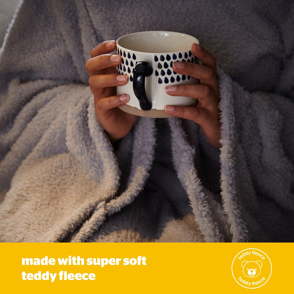 image 1 of Silent Night Snugsie Grey