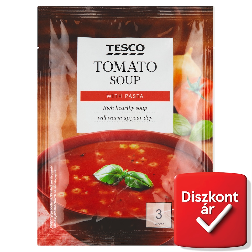 Tesco paradicsomleves tésztával 68 g