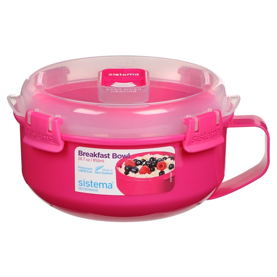 image 1 of Sistema Porridge To Go Microwave Food Storage Bowl