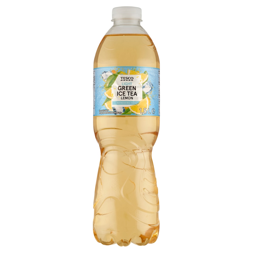 Tesco citrom ízű üdítőital zöld tea kivonattal, édesítőszerekkel 1,5 l 