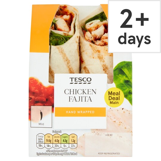 Tesco Fajita Chicken Wrap Tesco Groceries