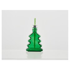 Tesco Christmas Tree Drinking Jar