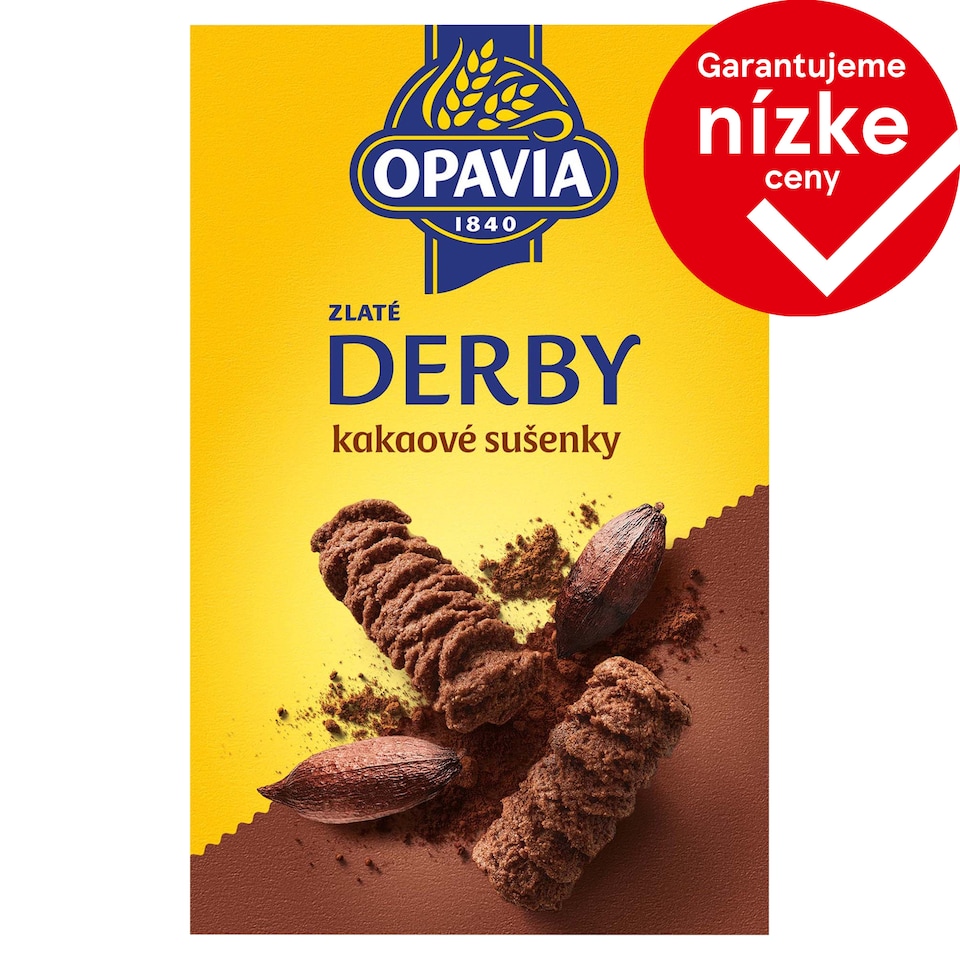 Opavia Zlaté Derby Cocoa Biscuits 220 g