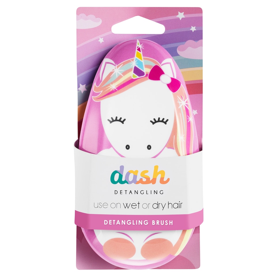 Dash Detangling Brush - Unicorn