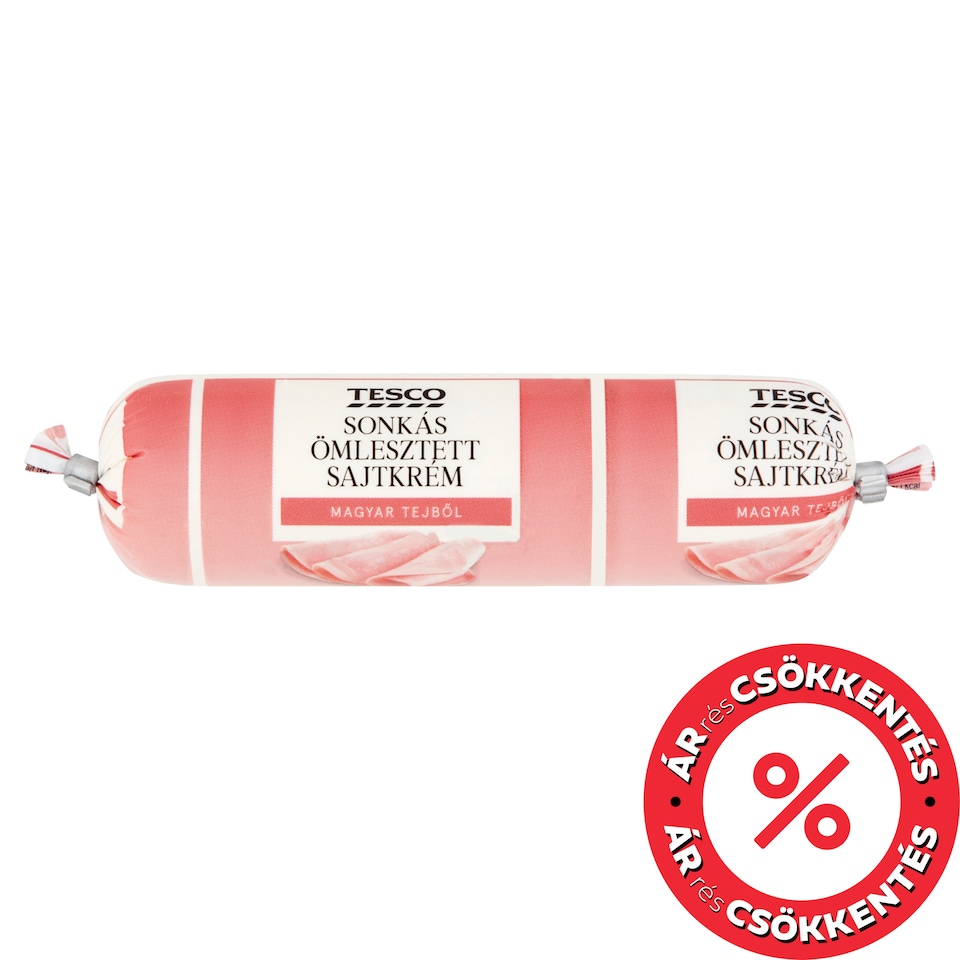 Tesco sonkás ömlesztett sajtkrém 100 g