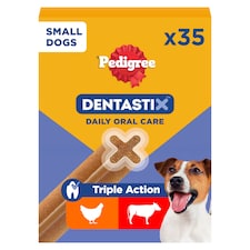 Pedigree Dentastix Daily Small Dog Treats 35 Dental Sticks
