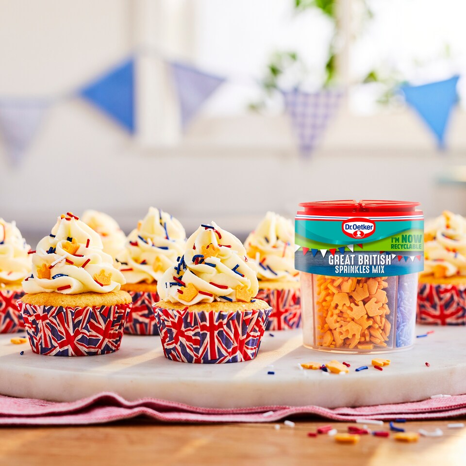 image 1 of Dr. Oetker Great British Sprinkles Mix 74G
