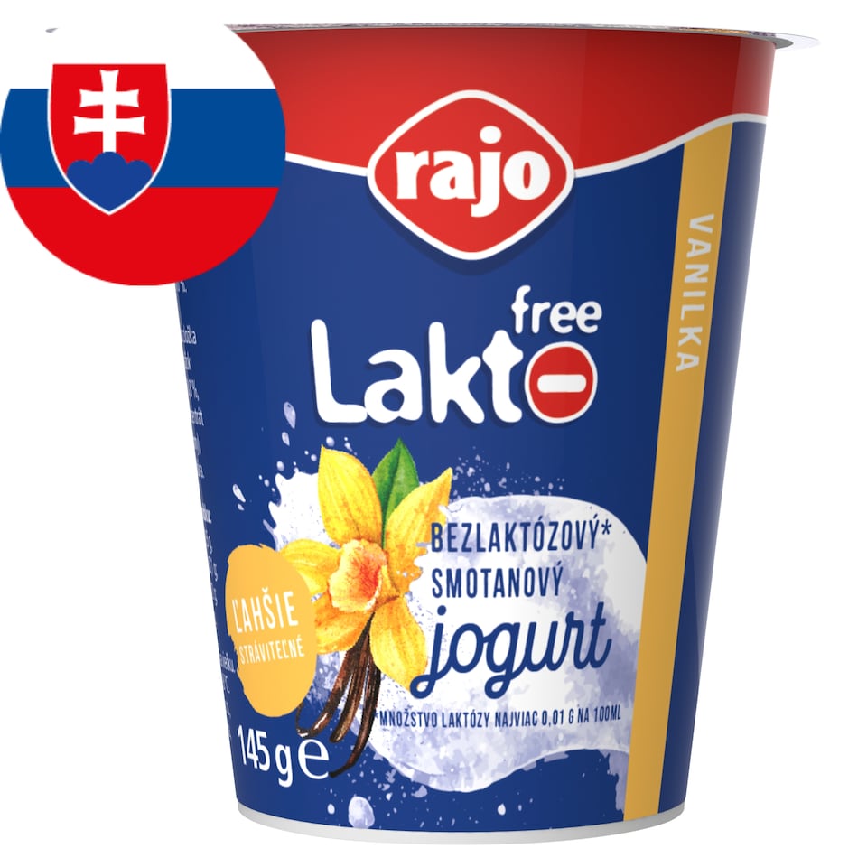 image 1 of Rajo Lakto Free Creamy Vanilla Yogurt 145 g