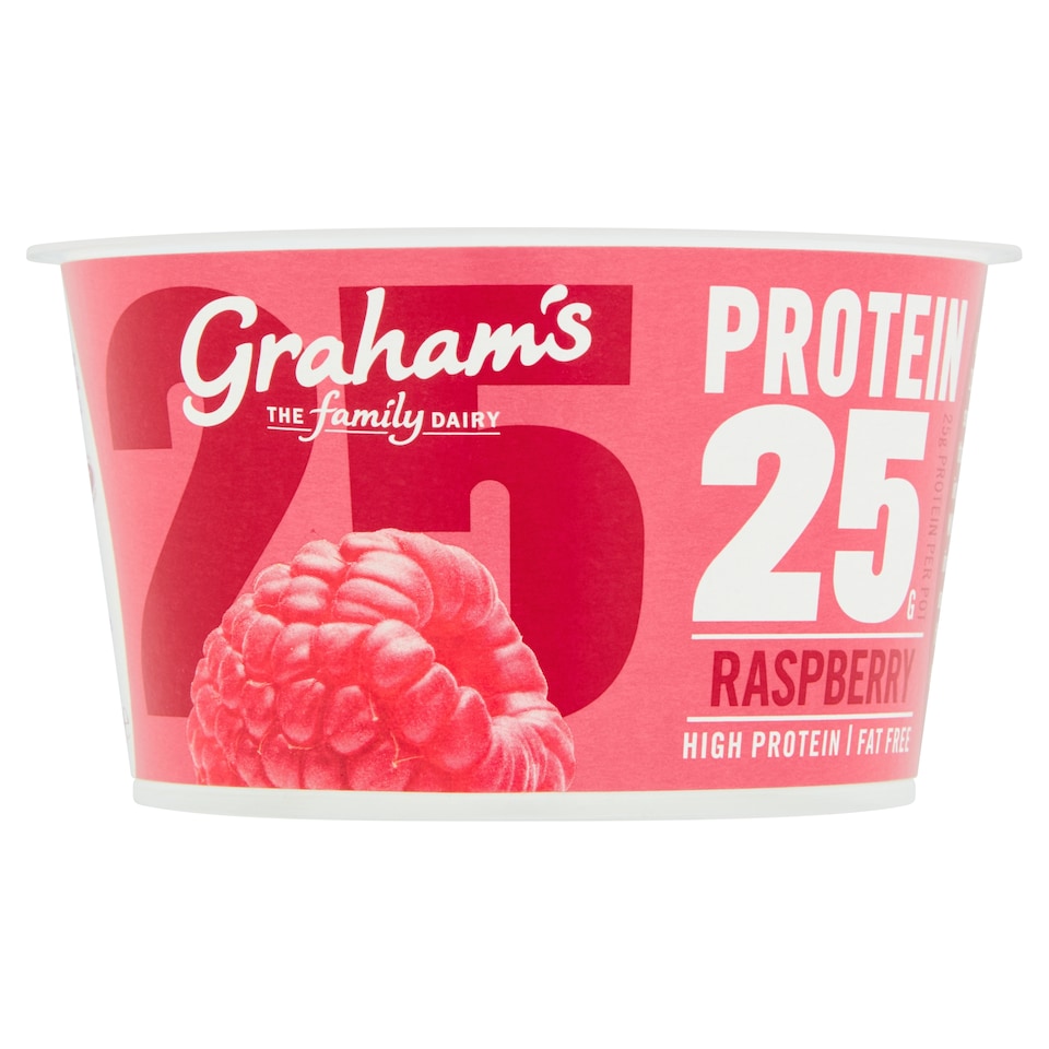 Graham's Protein 25G Raspberry Quark 200G