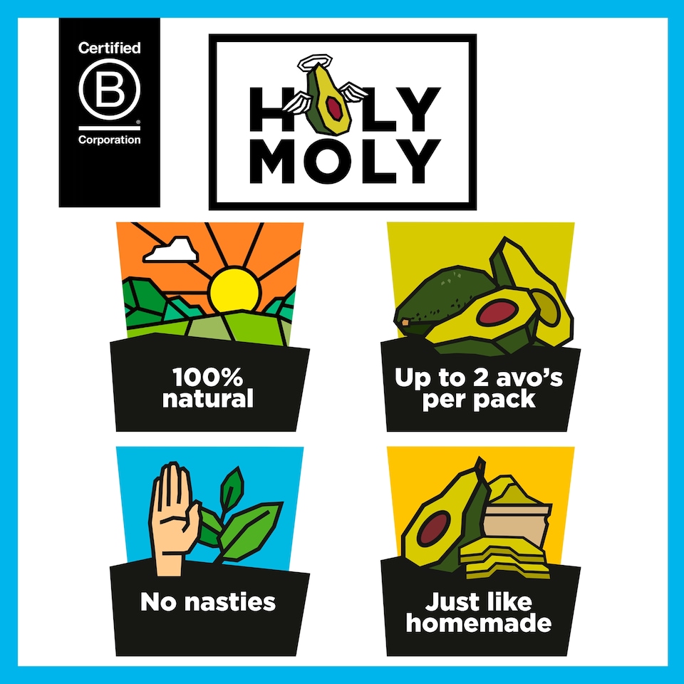 image 1 of Holy Moly Smashed Avocado 150g