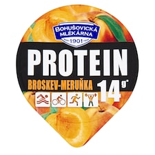 Bohušovická mlékárna Protein Peach-Apricot 140g