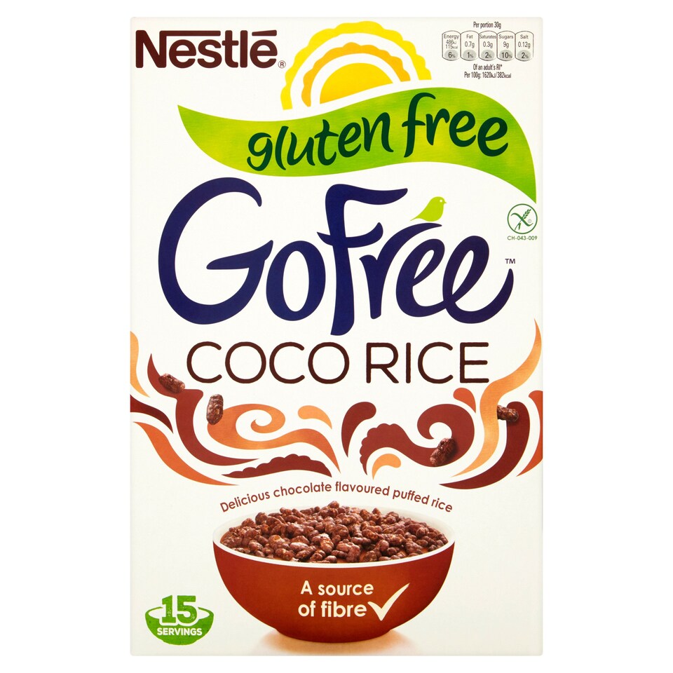 Nestle Go Free Gluten Free Coco Rice 460G