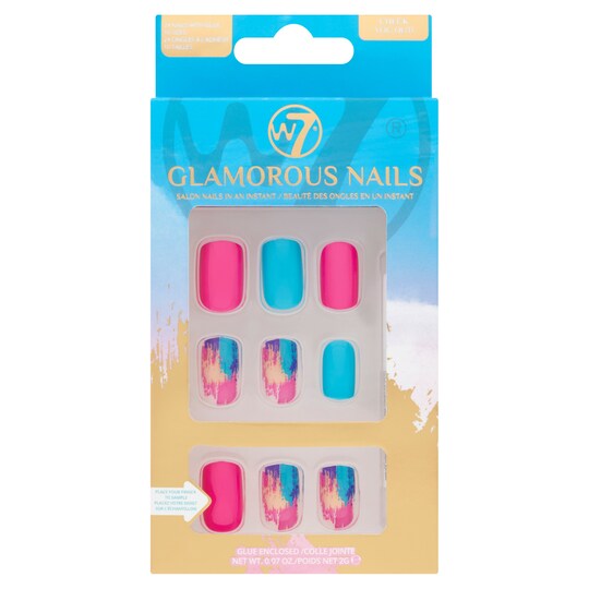 W7 Glamorous Nails Check You Out! Set Tesco Groceries