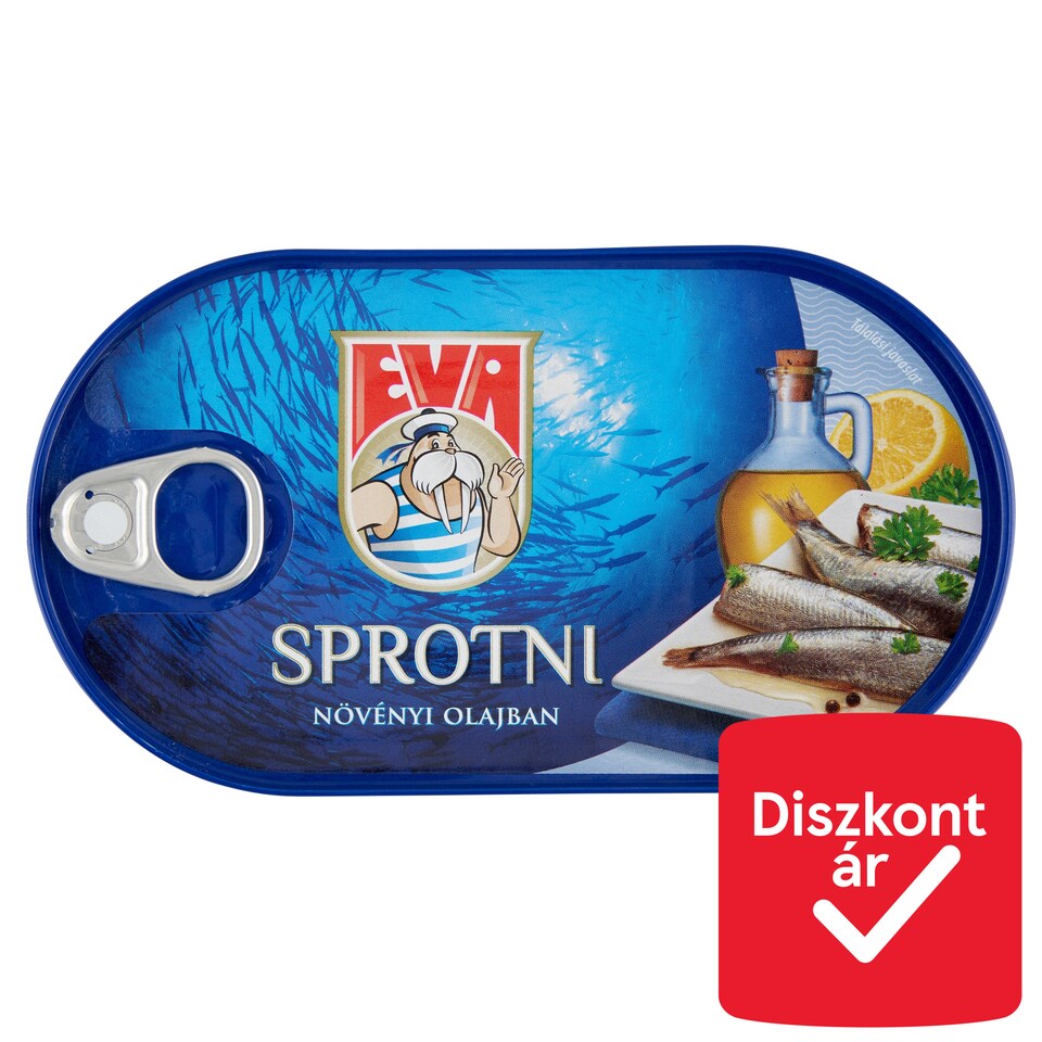 Eva sprotni növényi olajban 170 g  1. kép