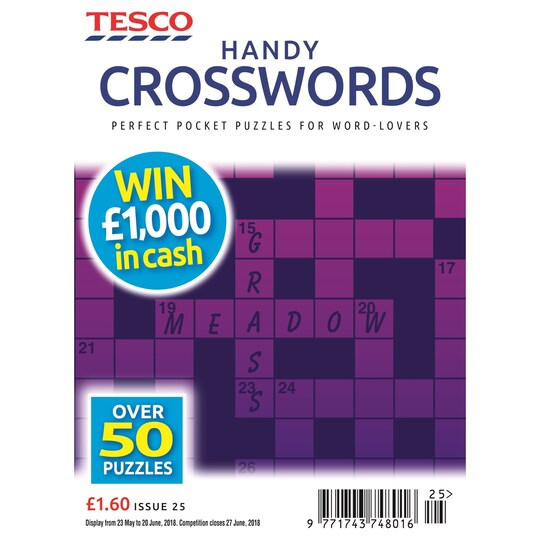 Tesco Handy Crosswords Tesco Groceries