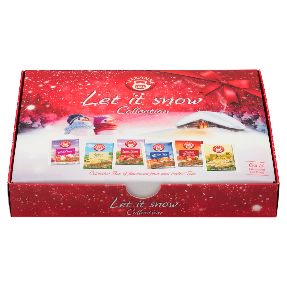 Teekanne Let it Snow Collection 6 x 5 Bags 65g