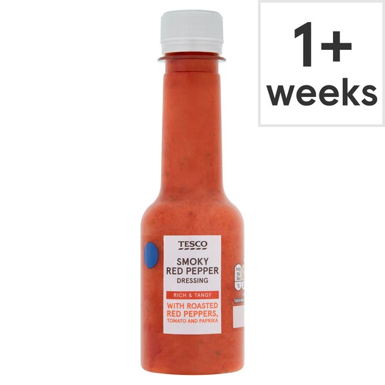 Tesco Smoky Red Pepper Dressing 175Ml Tesco Groceries
