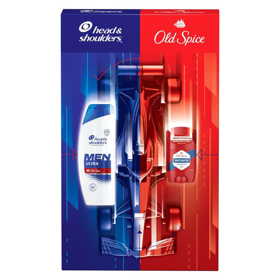 Obrázek 1 pro produkt Sada produktů: šampon Head & Shoulders Men Ultra Old Spice a deodorant Old Spice Whitewater