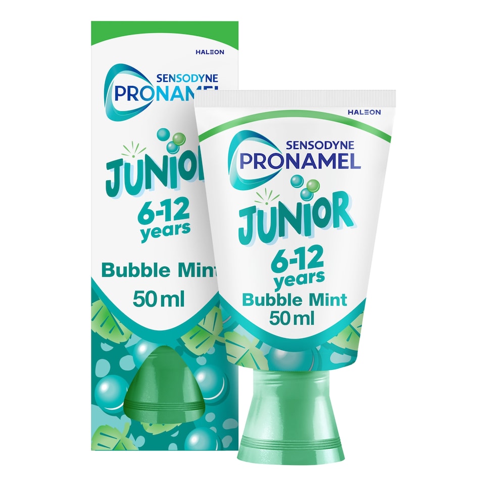 image 1 of Sensodyne Pronamel Junior 6-12 Years Toothpaste Bubble Mint 50 ml