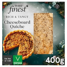 Tesco Finest Cheeseboard Quiche 400g