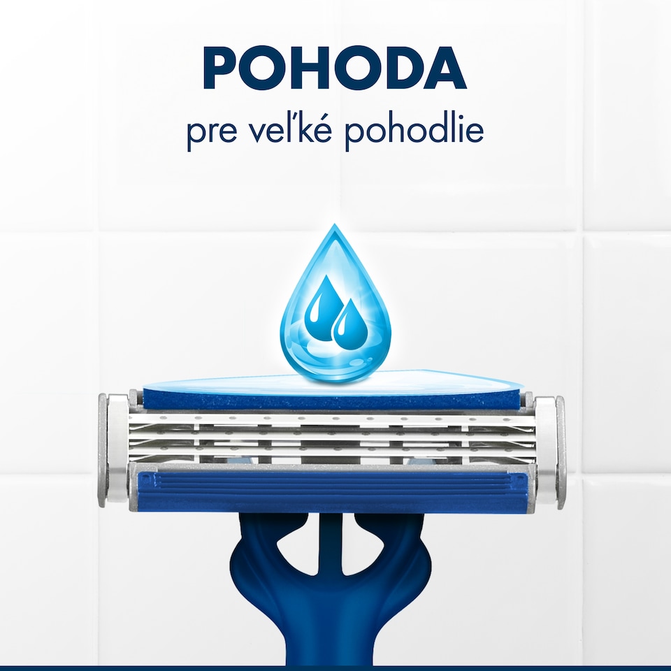 image 1 of Gillette Blue3 Plus Comfort, Jednorazové Holiace Strojčeky Pre Mužov, Balenie Holiacich Strojčekov